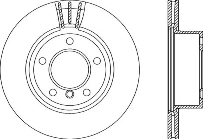 Тормозной диск (OPEN PARTS: BDA2329.20)