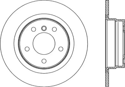 Тормозной диск (OPEN PARTS: BDA2335.10)