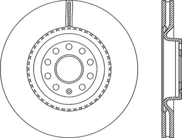 Тормозной диск (OPEN PARTS: BDA2337.20)