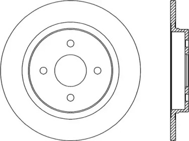 Тормозной диск (OPEN PARTS: BDA2346.10)