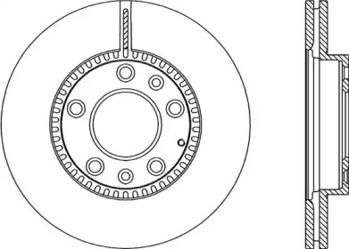 Тормозной диск (OPEN PARTS: BDA2356.20)