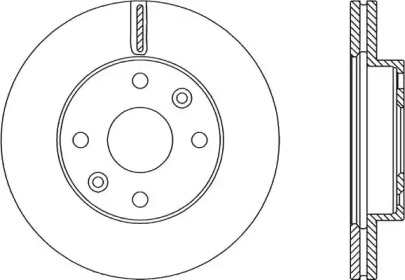 Тормозной диск (OPEN PARTS: BDA2359.20)