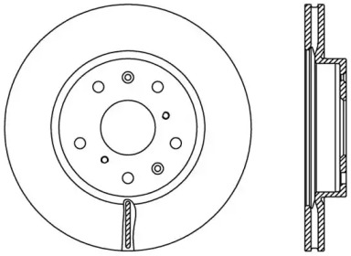 Тормозной диск (OPEN PARTS: BDA2367.20)