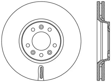 Тормозной диск (OPEN PARTS: BDA2383.20)