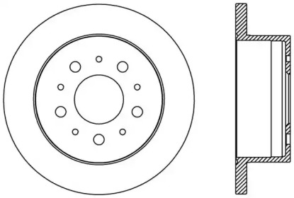 Тормозной диск (OPEN PARTS: BDA2384.10)