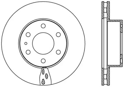 Тормозной диск (OPEN PARTS: BDA2390.20)