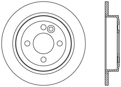 Тормозной диск (OPEN PARTS: BDA2430.10)