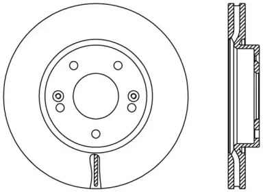 Тормозной диск (OPEN PARTS: BDA2443.20)