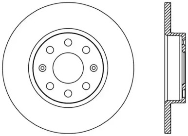 Тормозной диск (OPEN PARTS: BDA2444.10)