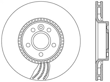 Тормозной диск (OPEN PARTS: BDA2469.20)