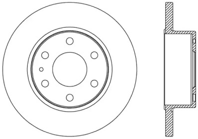 Тормозной диск (OPEN PARTS: BDA2471.10)