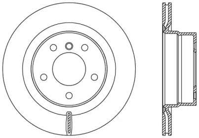 Тормозной диск (OPEN PARTS: BDA2532.20)