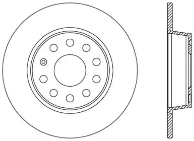 Тормозной диск (OPEN PARTS: BDA2539.10)