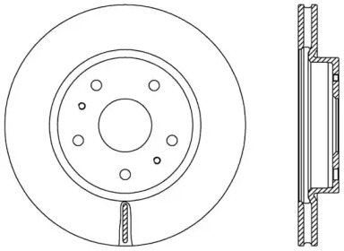 Тормозной диск (OPEN PARTS: BDA2565.20)