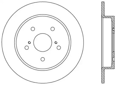 Тормозной диск (OPEN PARTS: BDA2567.10)