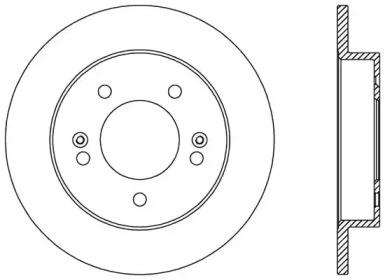 Тормозной диск (OPEN PARTS: BDA2569.10)