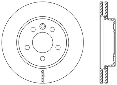 Тормозной диск (OPEN PARTS: BDA2590.20)