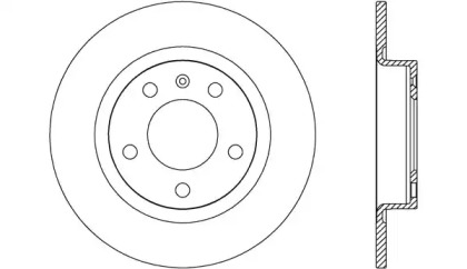 Тормозной диск (OPEN PARTS: BDA2649.10)