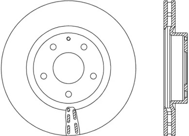 Тормозной диск (OPEN PARTS: BDA2729.20)