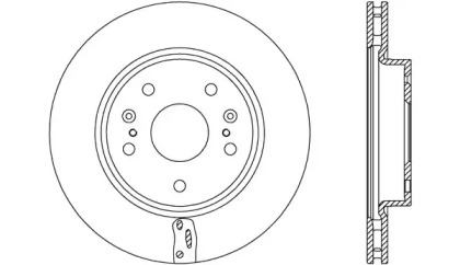 Тормозной диск (OPEN PARTS: BDA2774.20)