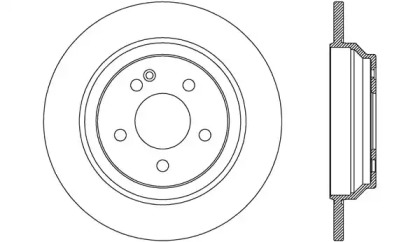 Тормозной диск (OPEN PARTS: BDA2778.10)