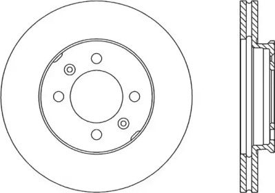 Тормозной диск (OPEN PARTS: BDR1051.20)