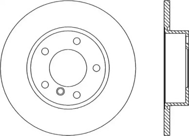 Тормозной диск (OPEN PARTS: BDR1092.10)