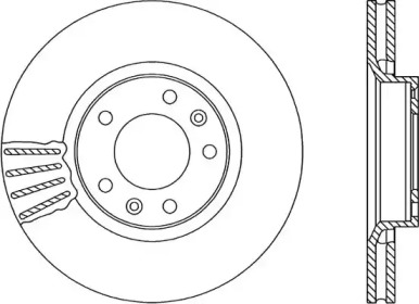 Тормозной диск (OPEN PARTS: BDR1114.20)