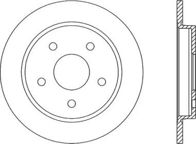 Тормозной диск (OPEN PARTS: BDR1164.10)