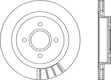 Тормозной диск (OPEN PARTS: BDR1178.20)