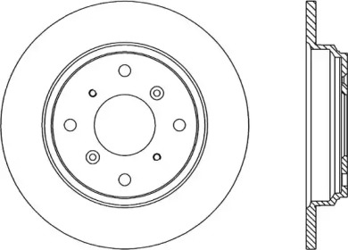 Тормозной диск (OPEN PARTS: BDR1218.10)