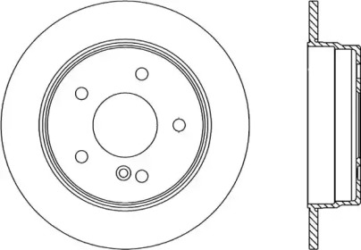 Тормозной диск (OPEN PARTS: BDR1293.10)