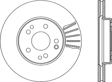 Тормозной диск (OPEN PARTS: BDR1313.20)