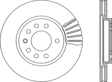 Тормозной диск (OPEN PARTS: BDR1418.20)