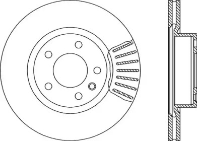 Тормозной диск (OPEN PARTS: BDR1419.20)