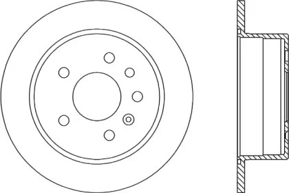 Тормозной диск (OPEN PARTS: BDR1421.10)