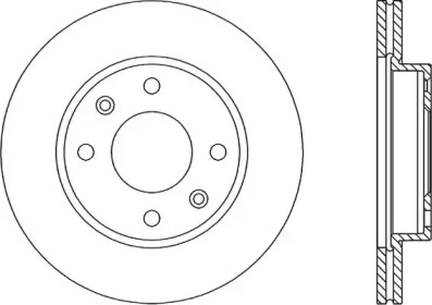 Тормозной диск (OPEN PARTS: BDR1430.20)