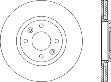 Тормозной диск (OPEN PARTS: BDR1456.20)