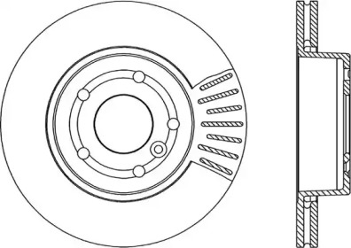 Тормозной диск (OPEN PARTS: BDR1749.20)