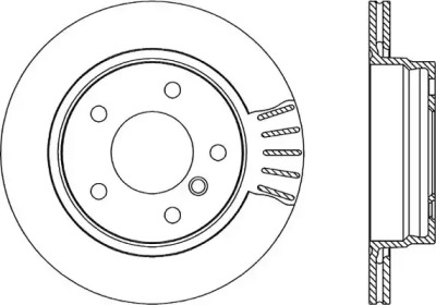 Тормозной диск (OPEN PARTS: BDR1755.20)