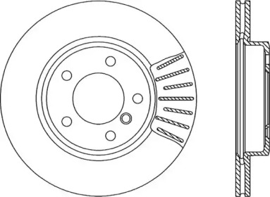 Тормозной диск (OPEN PARTS: BDR1757.20)