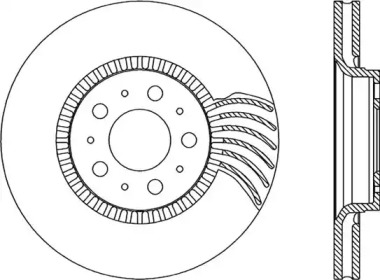 Тормозной диск (OPEN PARTS: BDR1846.20)