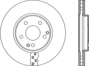 Тормозной диск (OPEN PARTS: BDR1863.20)