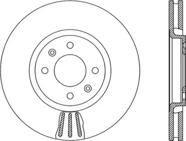 Тормозной диск (OPEN PARTS: BDR1865.20)