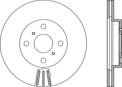 Тормозной диск (OPEN PARTS: BDR1877.20)