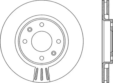 Тормозной диск (OPEN PARTS: BDR1901.20)