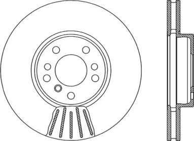 Тормозной диск (OPEN PARTS: BDR1903.20)