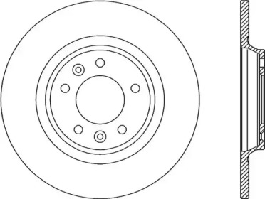 Тормозной диск (OPEN PARTS: BDR2034.10)