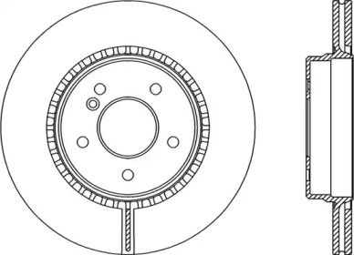 Тормозной диск (OPEN PARTS: BDR2065.20)