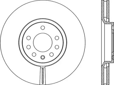 Тормозной диск (OPEN PARTS: BDR2086.20)